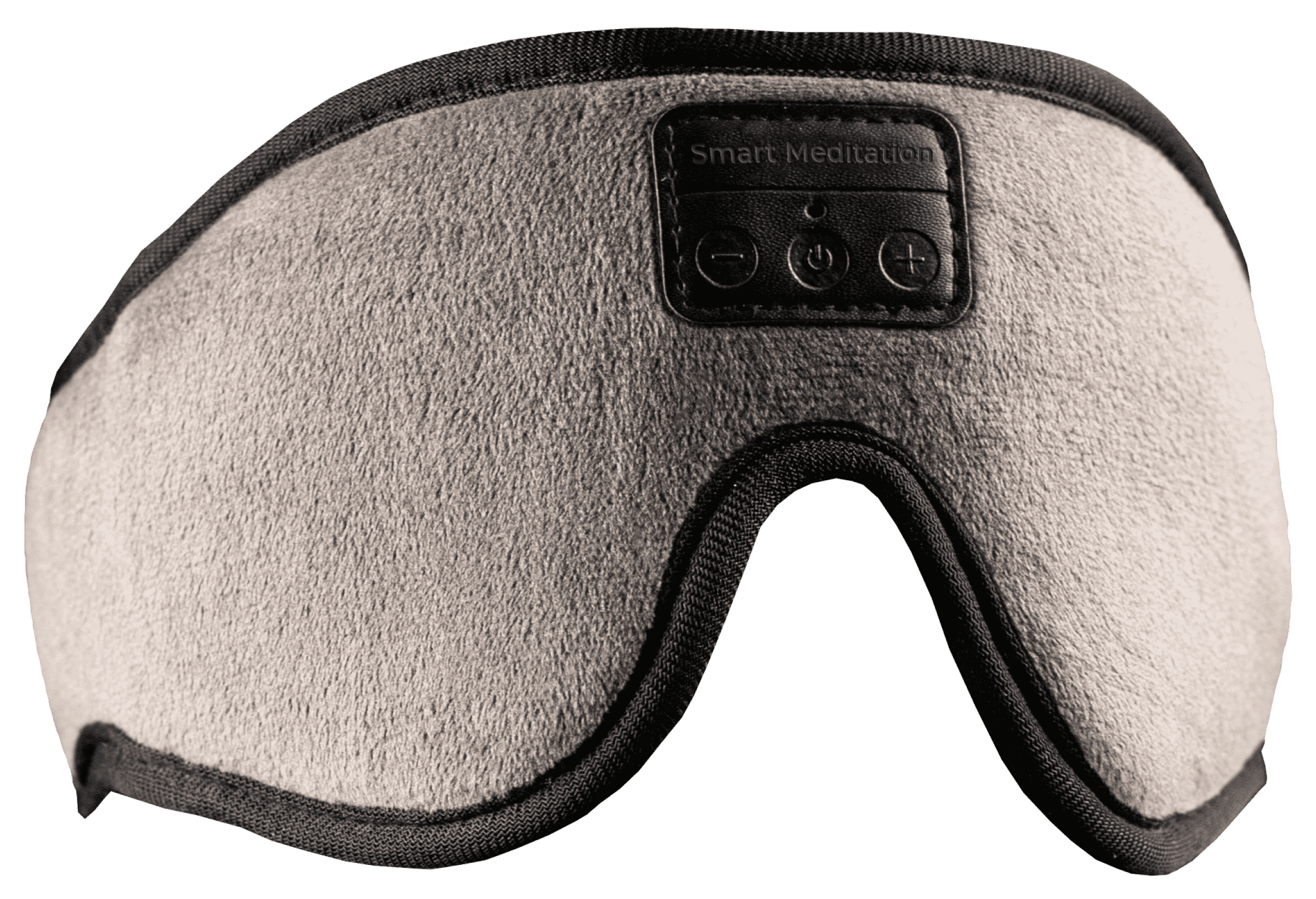 gray meditation mask